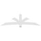 Ekena Millwork Davenport Architectural Grade PVC Gable Bracket, 96"W x 28"H x 2"D x 6"F, 7/12 Pitch GBP096X28X0206DAV00 - alternate 5